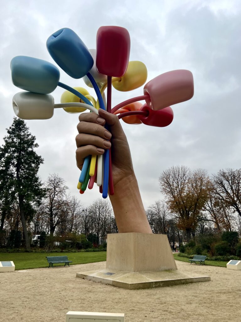 Jeff Koons, Bouquet of Tulips, 2019