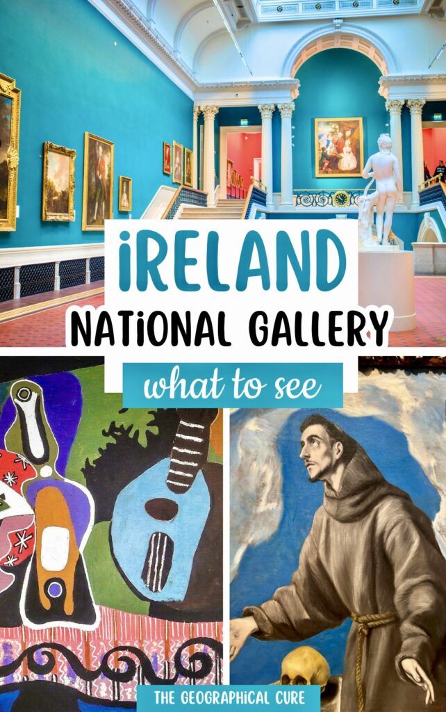 Pinterest pin graphic for guide to the National Gallery of Ireland