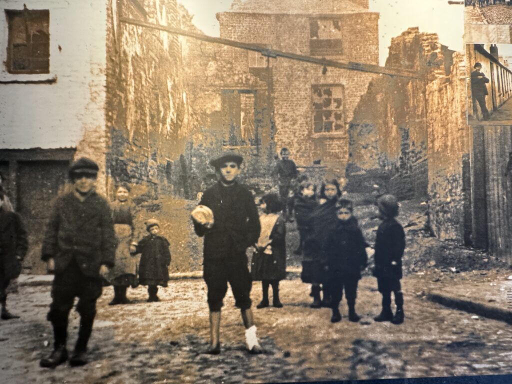 photo of children in the jail