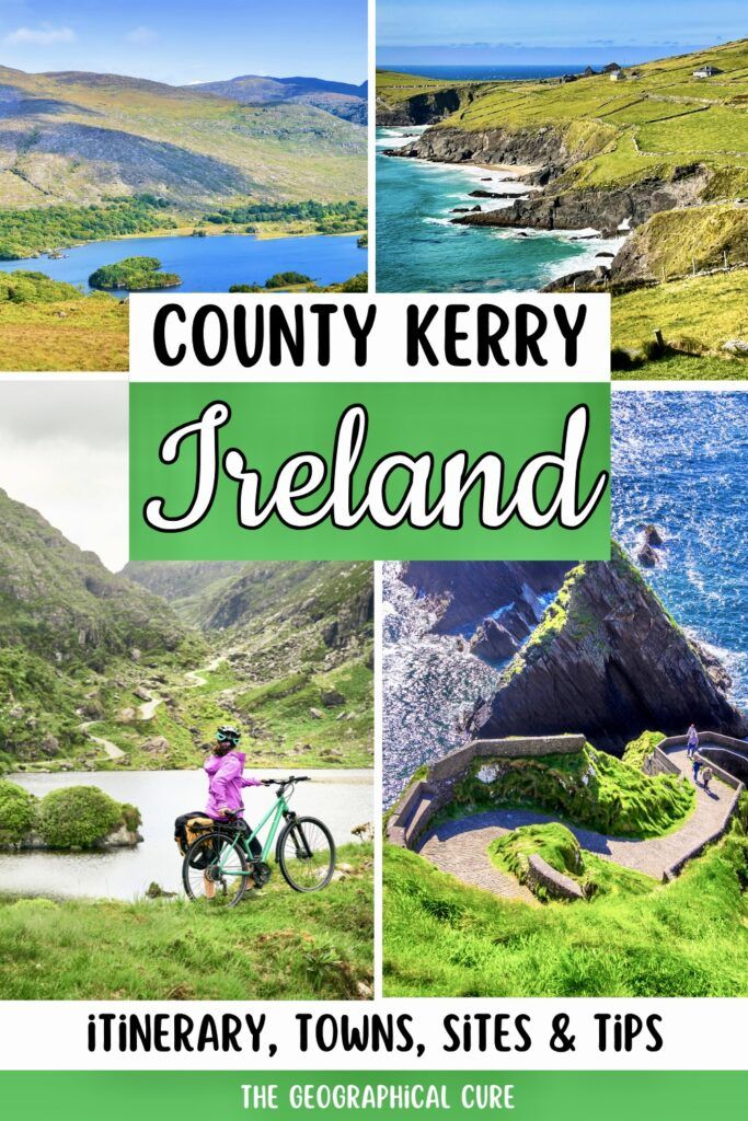 Pinterest pin graphic for one week in County Kerry itinerary