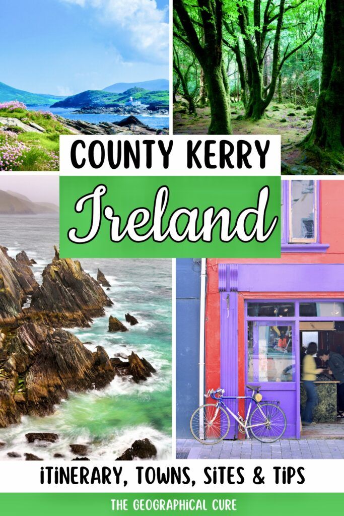 Pinterest pin graphic for one week in County Kerry itinerary
