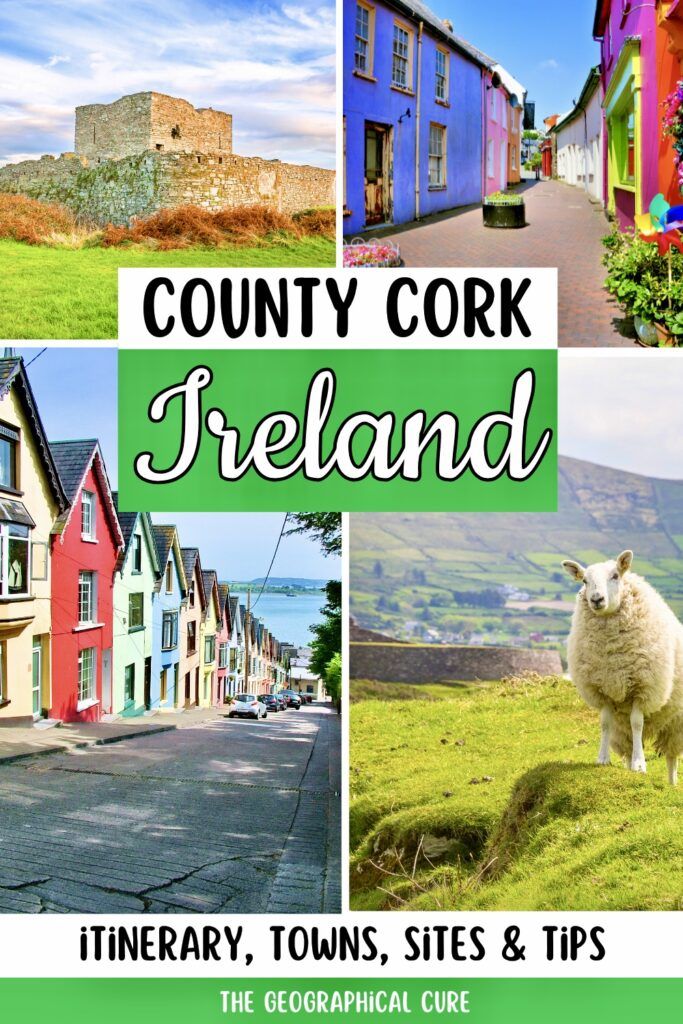 Pinterest pin graphic for 5 days in County Cork