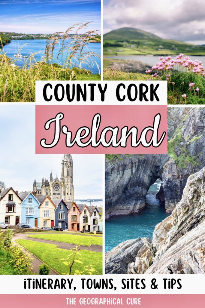 Pinterest pin graphic for 5 days in County Cork