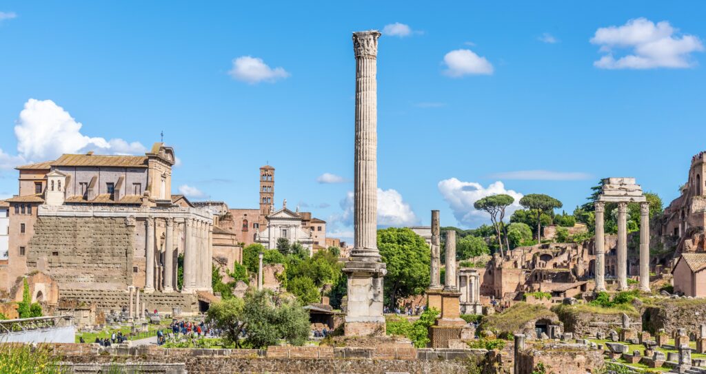 Roman Forum with the Column of Phocas
