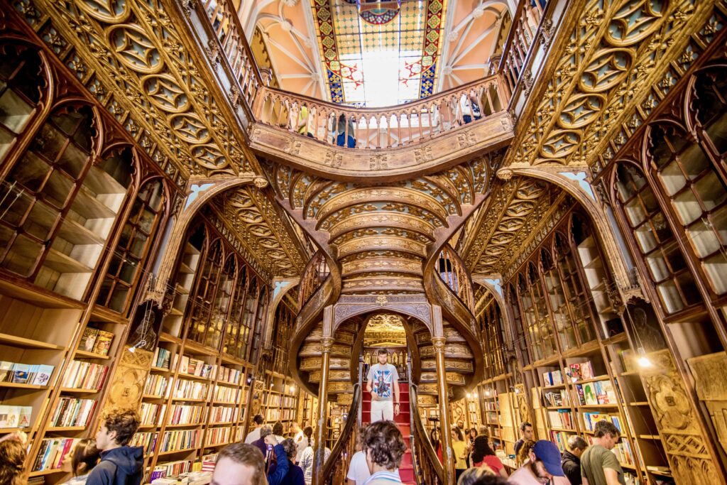 ornate interior and decorations