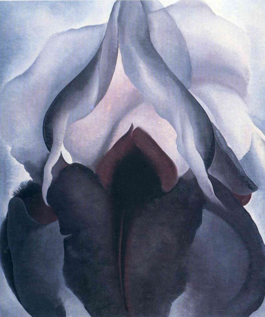 O'Keefe, Black Irises III, 1926