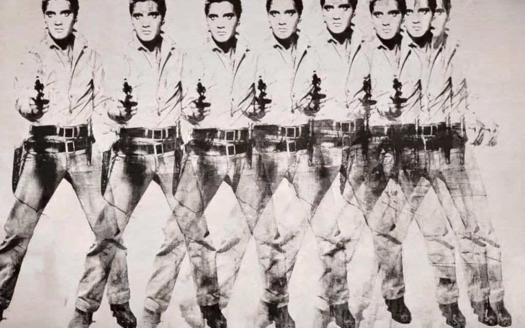 Warhol, Eight Elvises, 1963