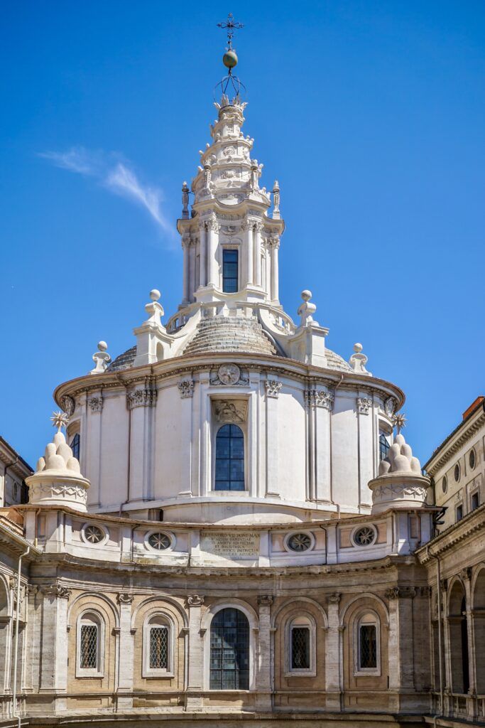 lantern of Sant'Ivo alla Sapienza