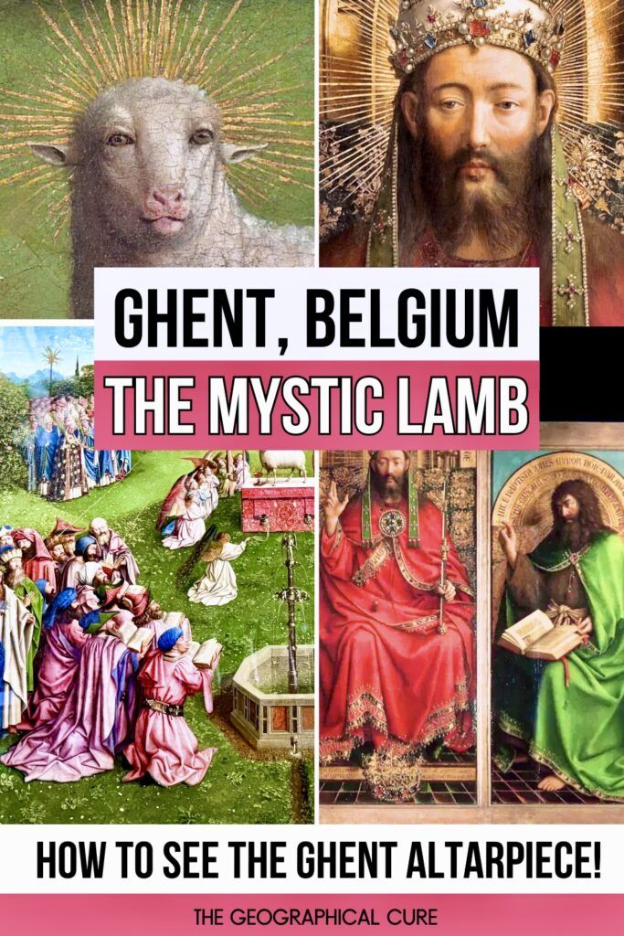 Pinterest pin graphic for guide to Van Eyck's The Mystic Lamb