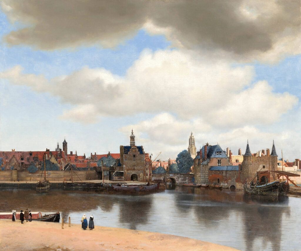 Vermeer, View of Delft, 1660-61