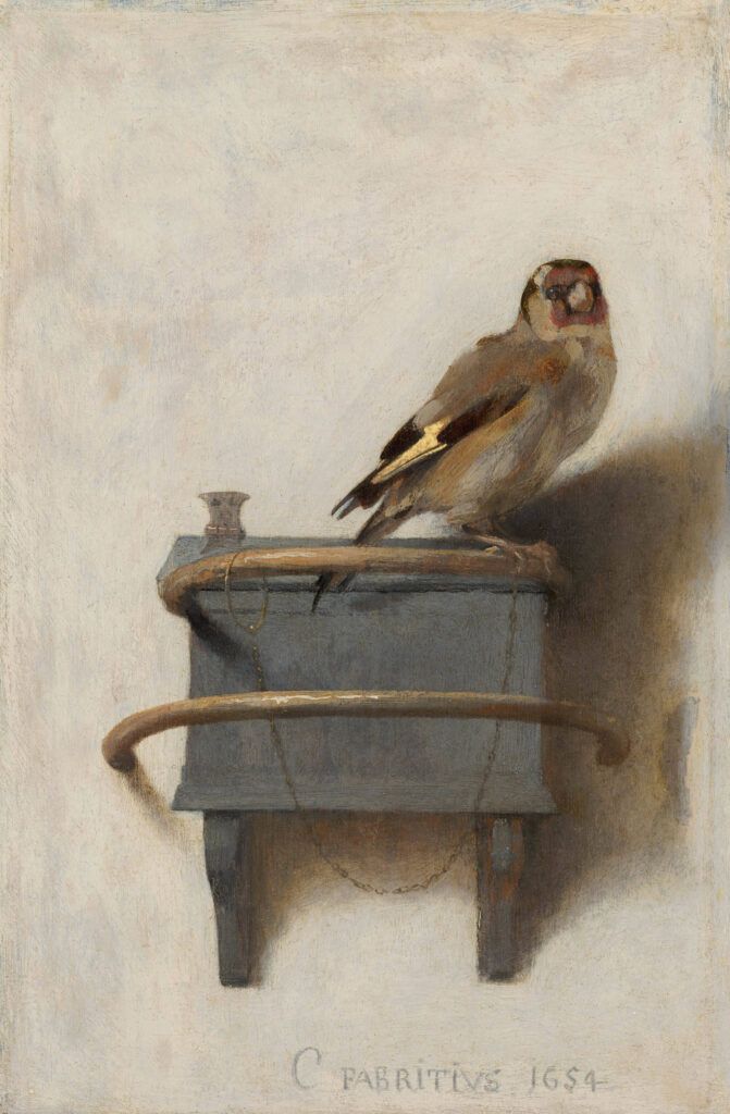 Fabritius, The Goldfinch, 1654