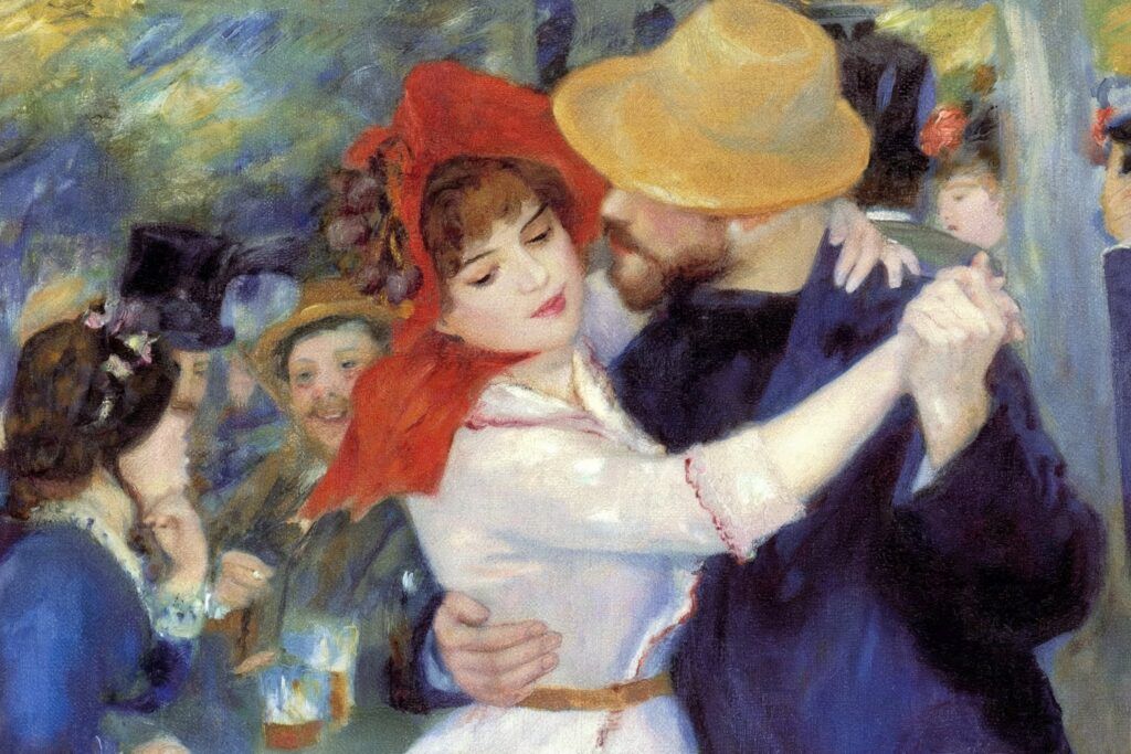 Renoir, Dance at Bougival, 1883