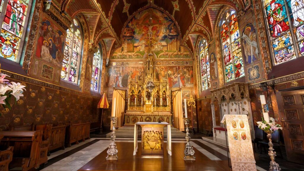 altar of the Church of the Holy Blood