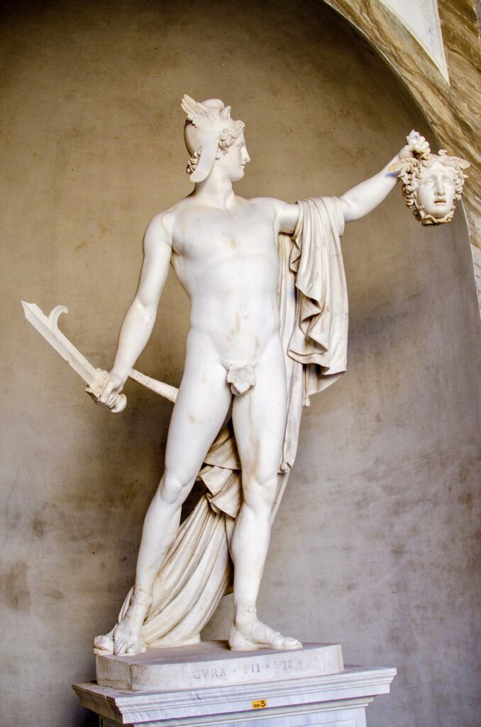 Perseus with Head of Medusa, 1804-06