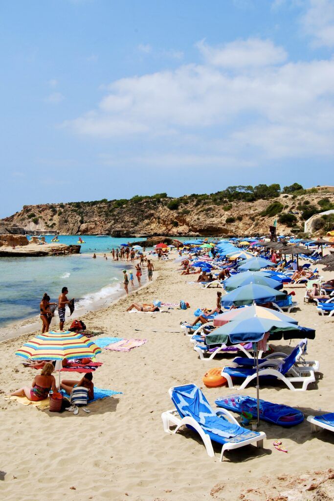 beach in Ibiza