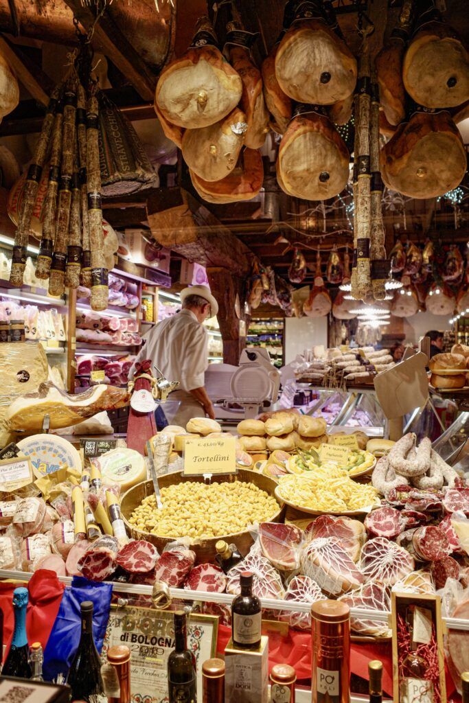 food shop in Bologna