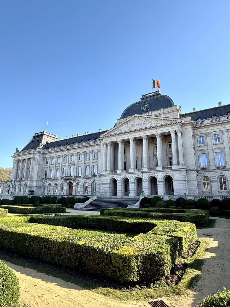 Neo-Classical facade of the Royal Palace