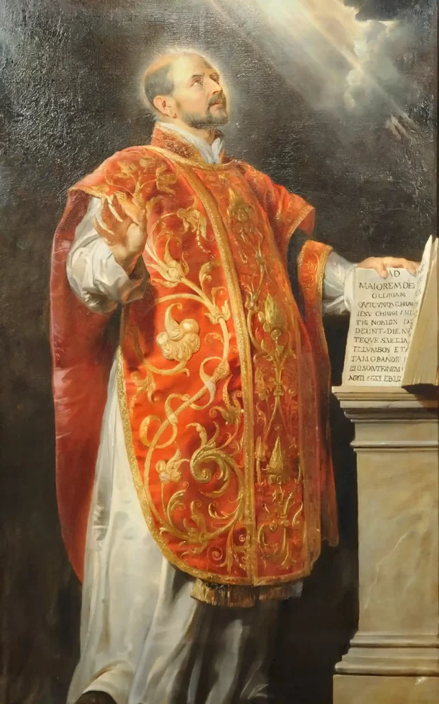 Rubens, Portrait of St. Ignatius of Loyola, 1620