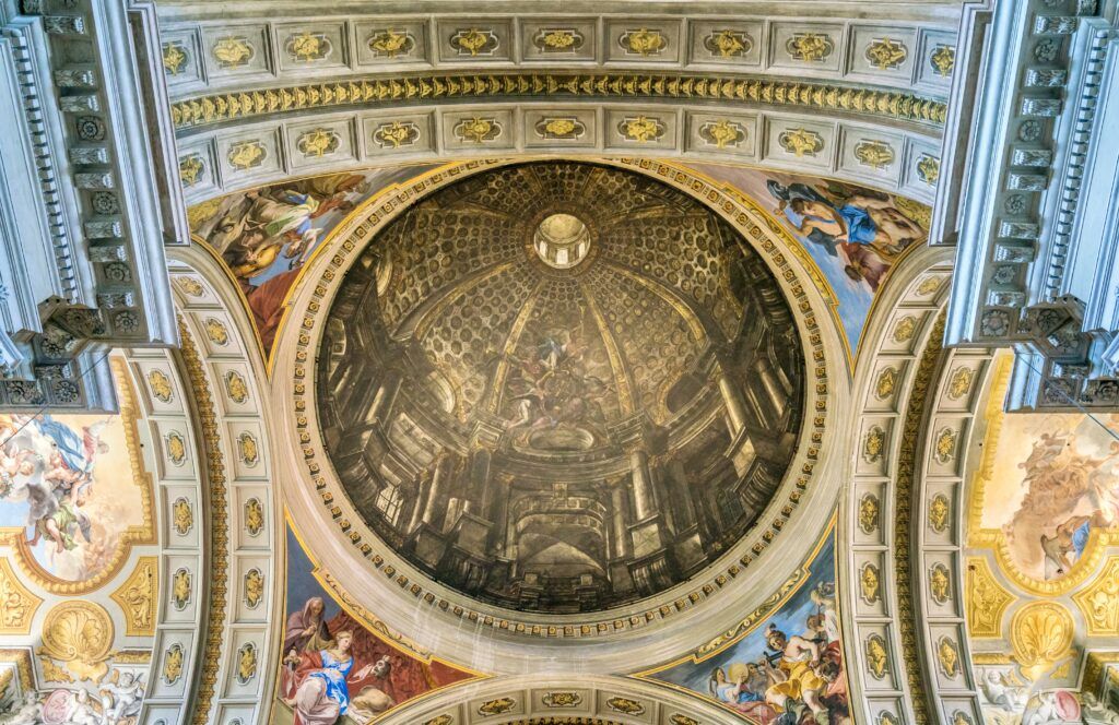 Pozzo's painted dome