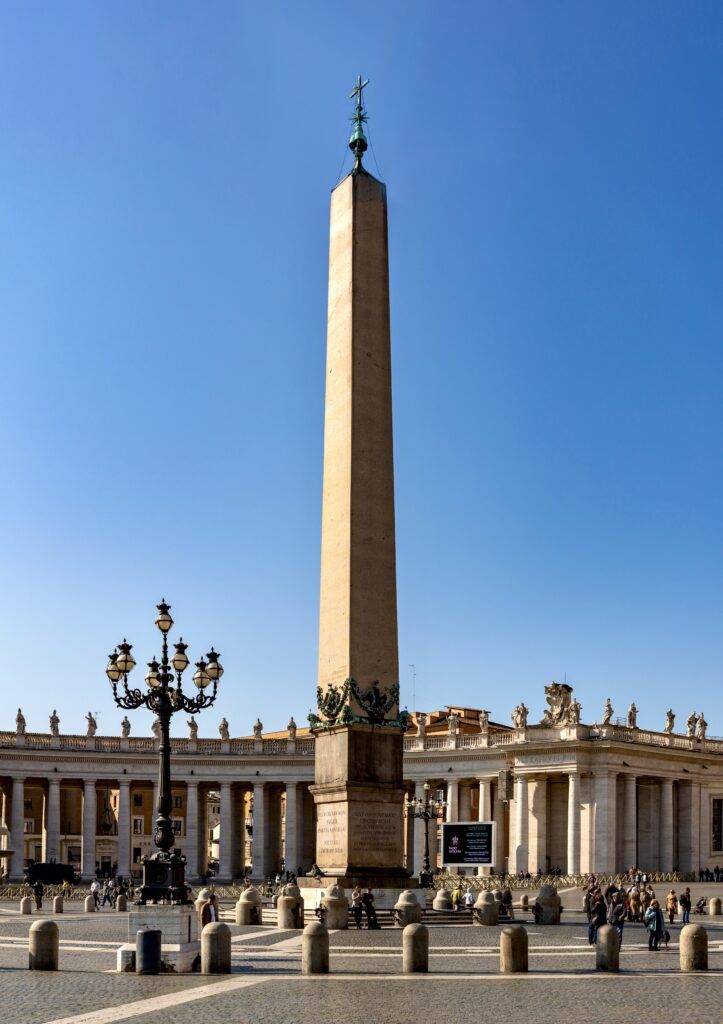 the Vatican obelisk