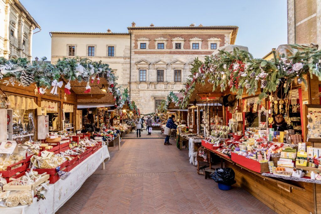 Christmas markets in Montepulciano