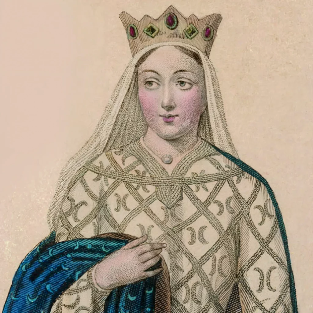 drawing of Eleanor of Aquitaine