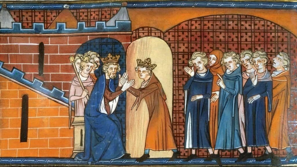 Arthur of Brittany meets Phillip II of France