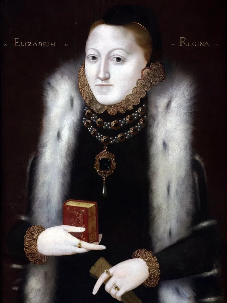 possibly the Clopton Portrait from early in the reign