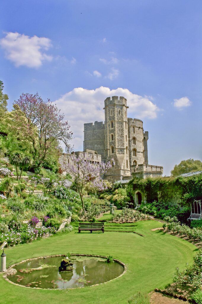 one of the tower of Windsor Castle