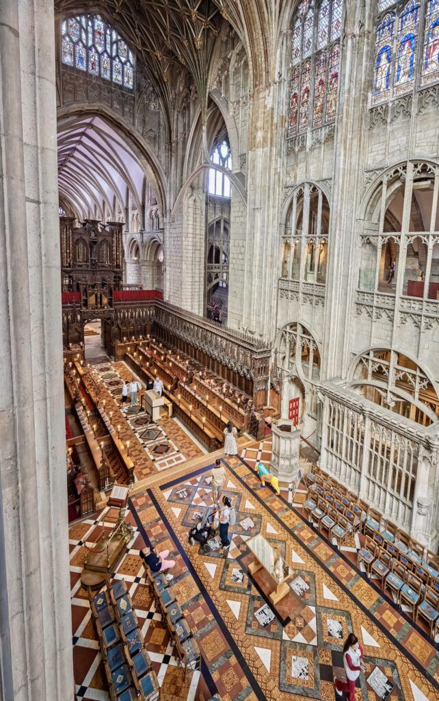 view from the Tribune Gallery