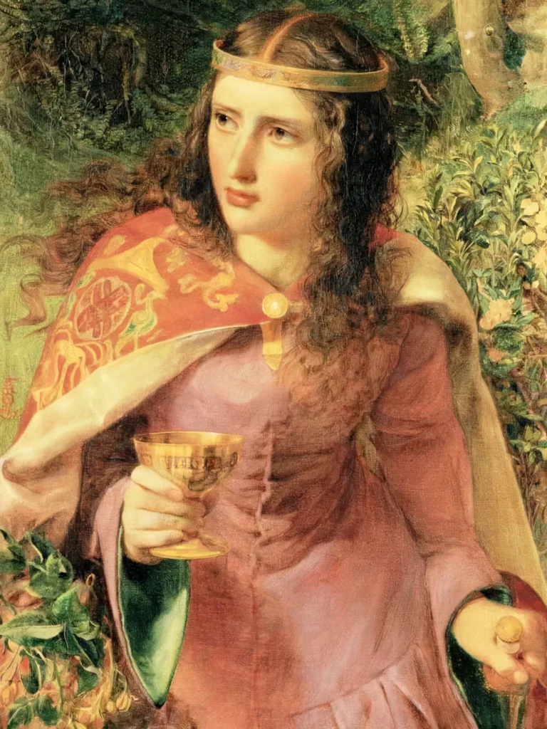 Frederick Sandys, Queen Eleanor, 1858–59