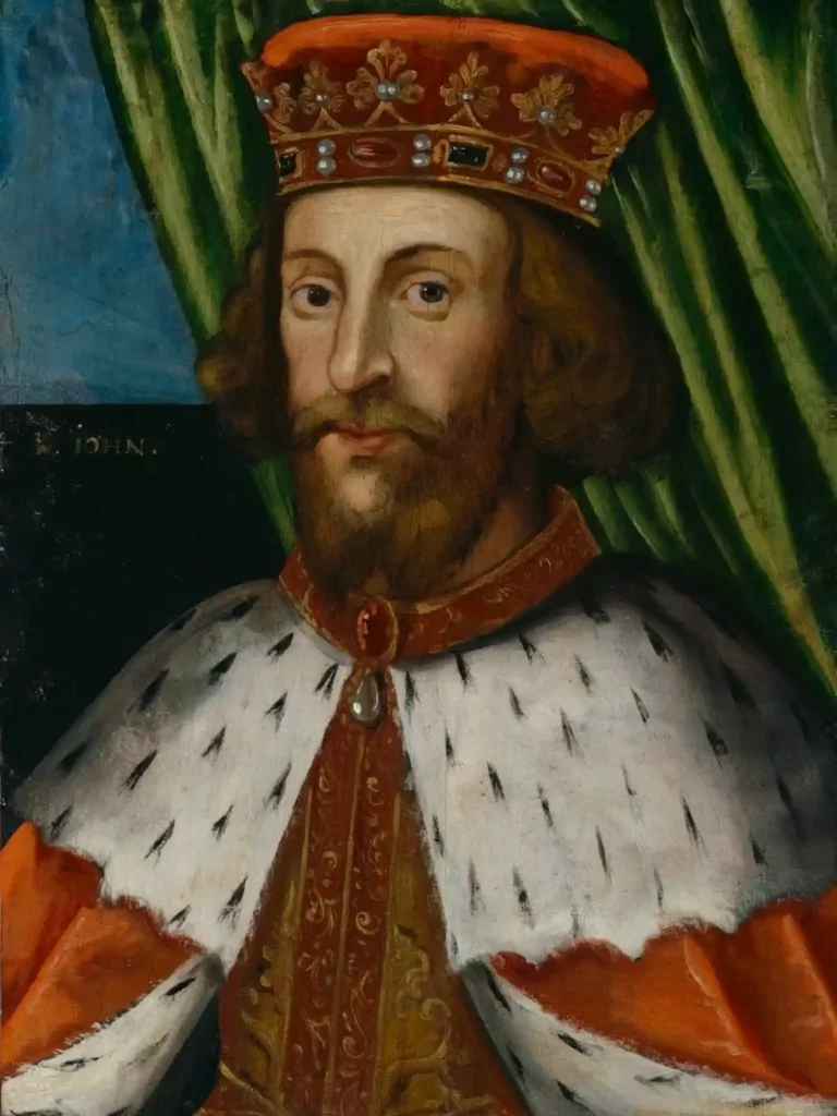 portrait of King John