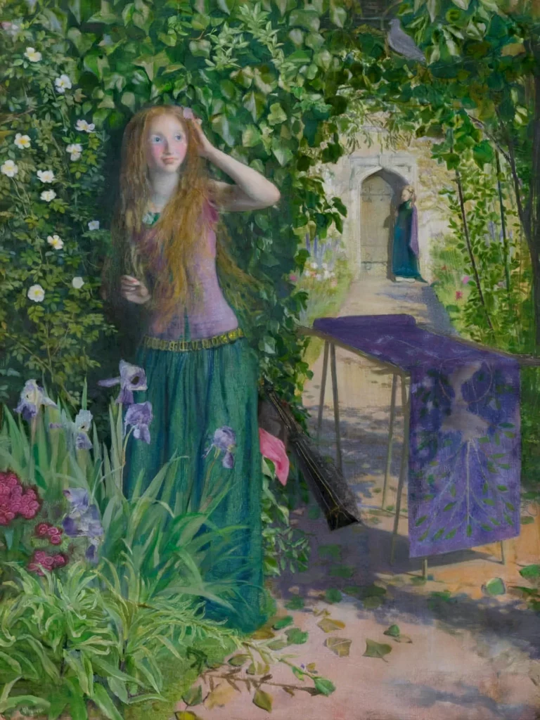 Arthur Hughes, Fair Rosamund, 1854