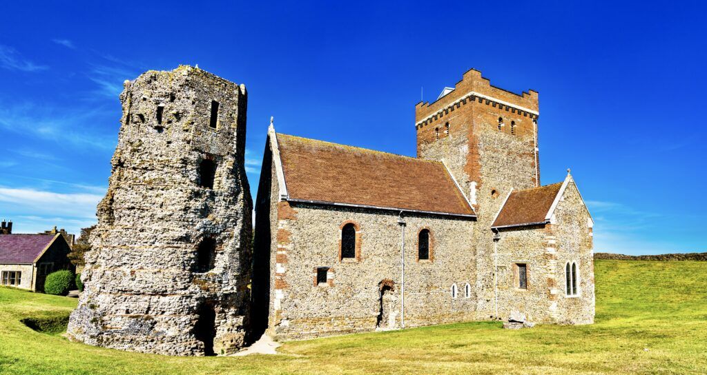 St Mary in Castro Church and a Roman lighthouse 