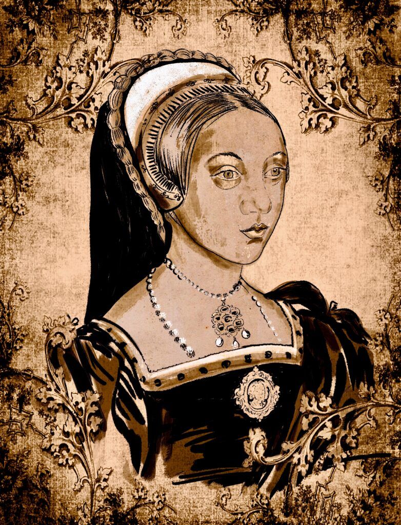 illustration of Catherine Howard