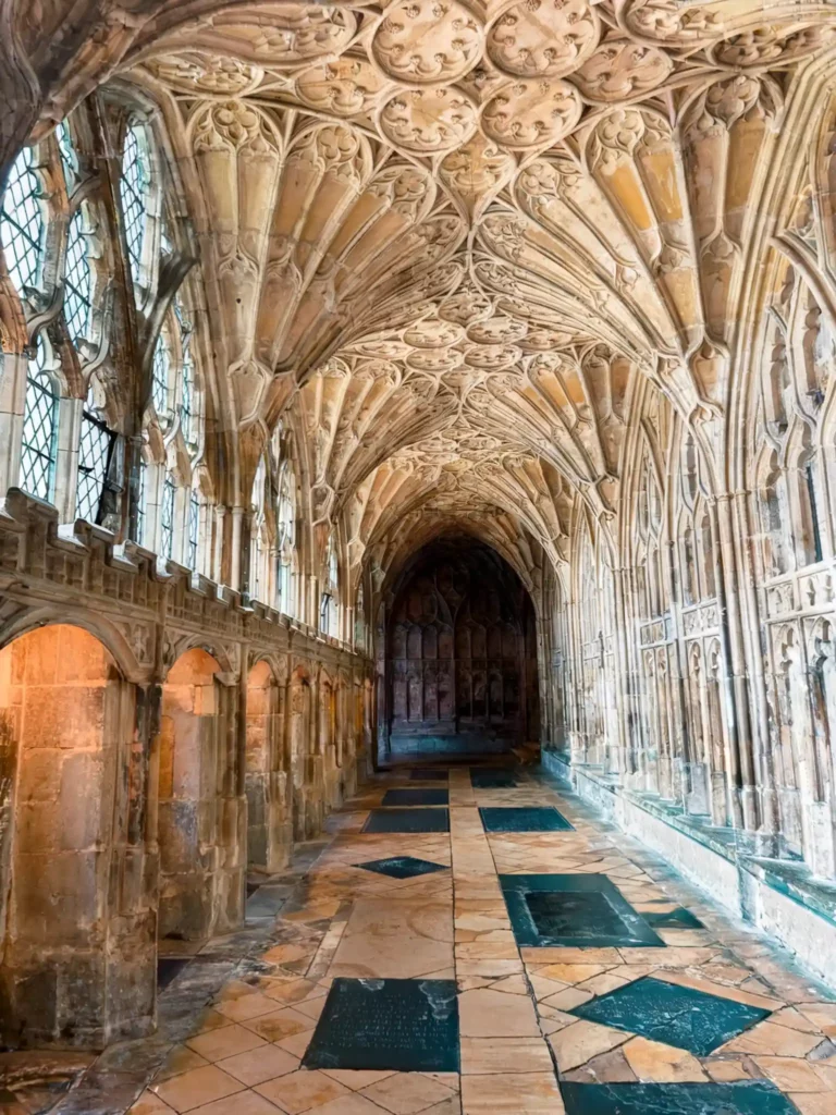 cloisters of Gloucester Cathedral