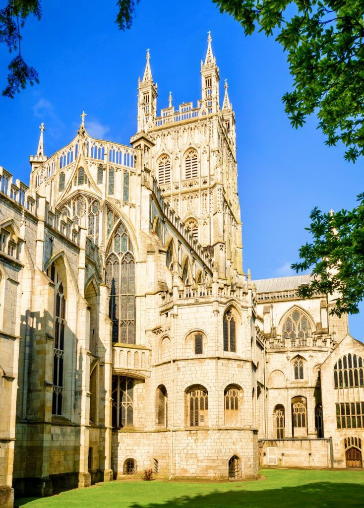 view of the exterior of the cathedral