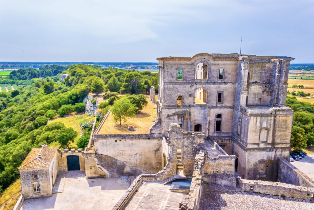 Montmajour Abbey outside Arles