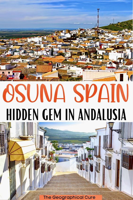 Pinterest pin for things to do in Osuna Spain
