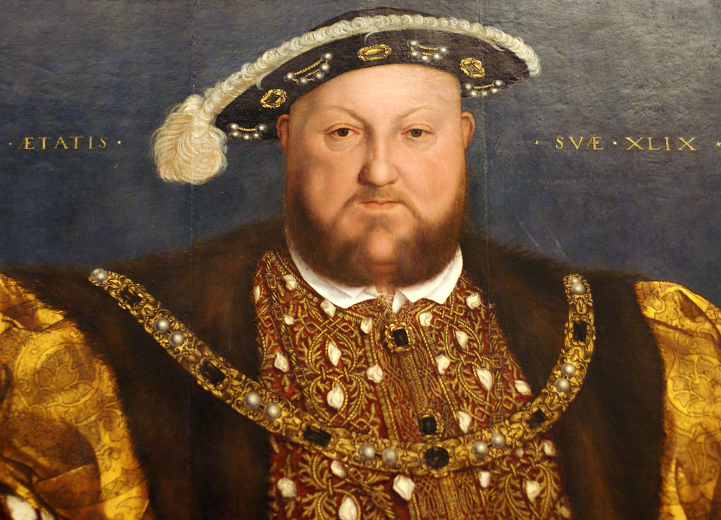 Holbein's portrait of Henry VIII in Windsor Castle