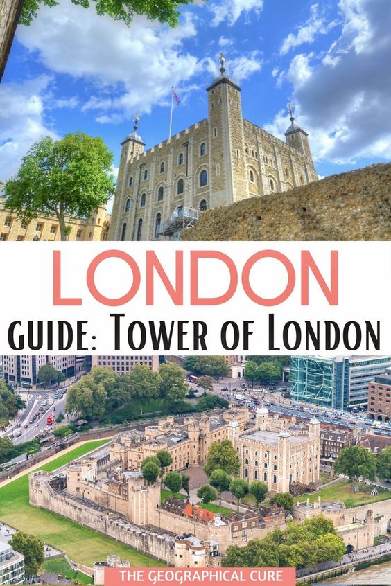 Pinterest pin for guide to the Tower of London