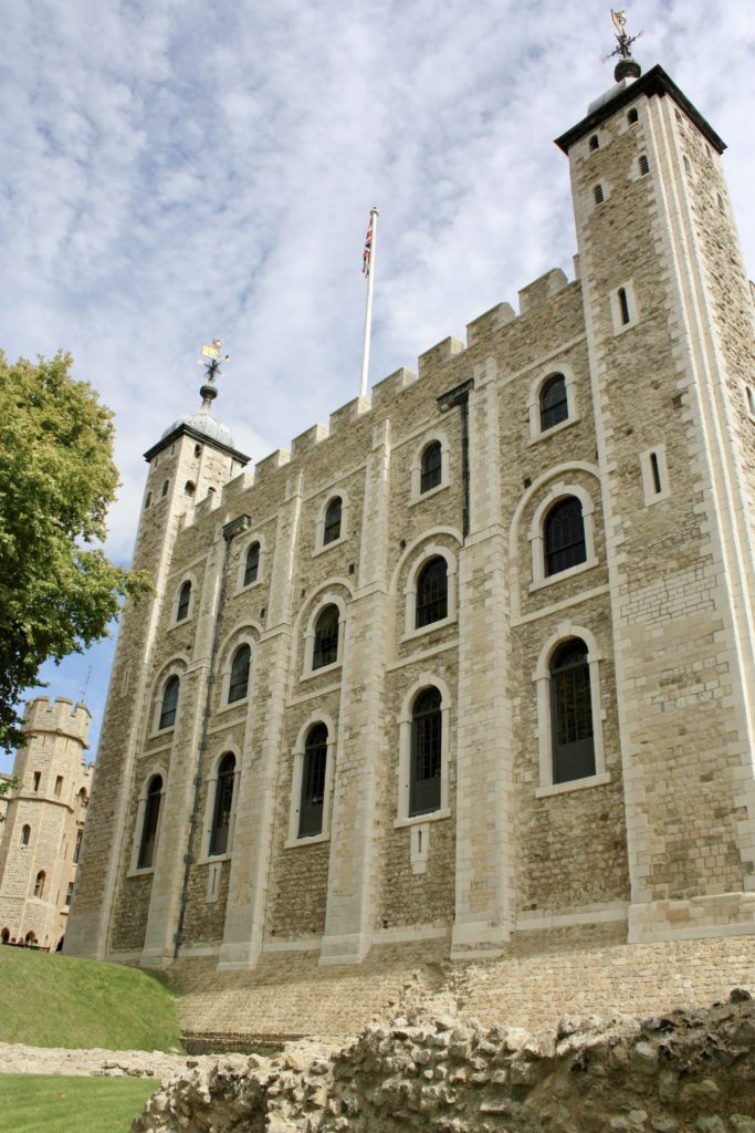 the White Tower at the Tower of London