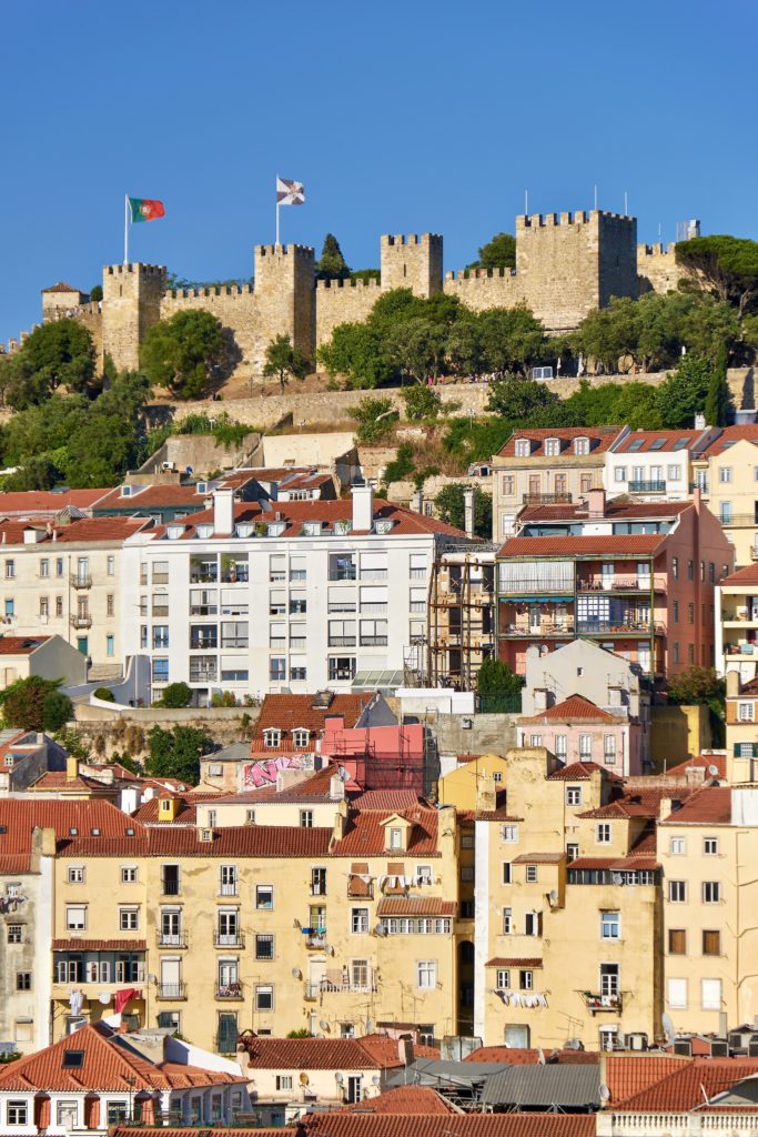 Saint George Castle crowning the Alfama