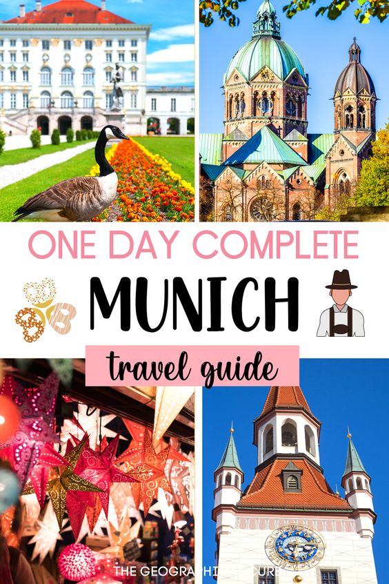 pin for one day in Munich itinerary