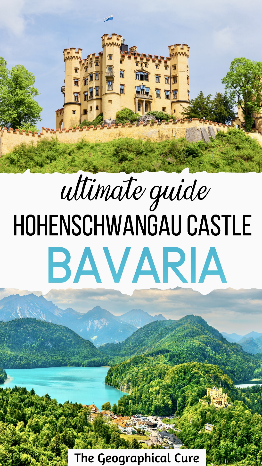 Pinterest pin for guide to Hohenschwangau Castle