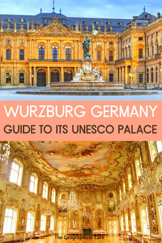 Pinterest pin for guide to the Wurzburg Residence
