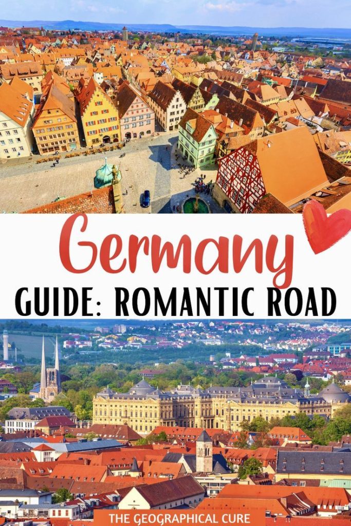 pin for what to see on Germany's Romantic Road