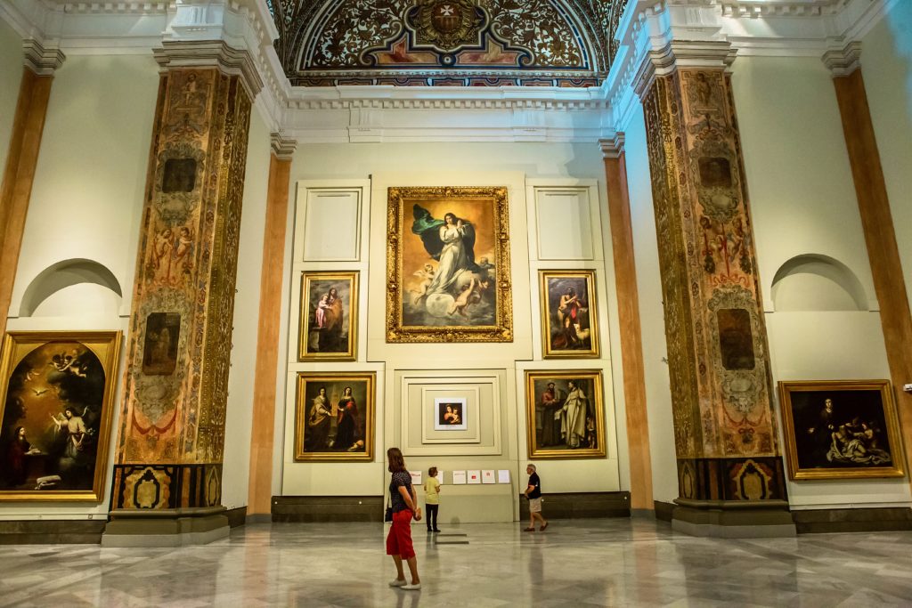 galleries in the fine arts museum