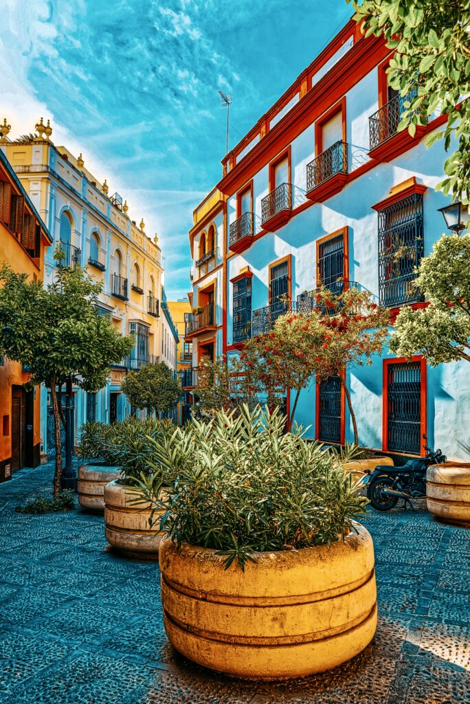 street in downtown Seville