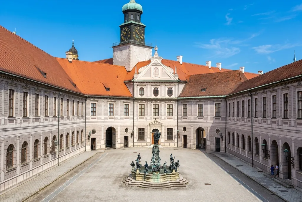 courtyard of the Munich Residenz